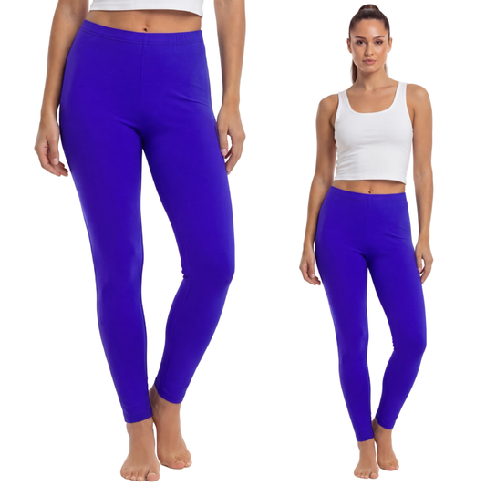 Legginsy długie bawełniane