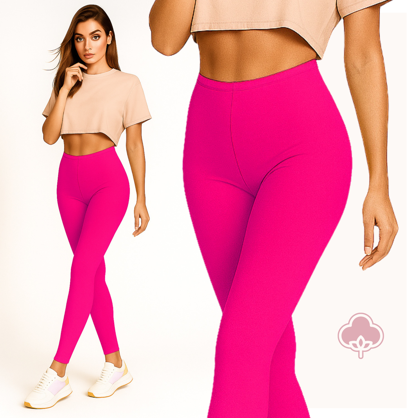 Legginsy długie
