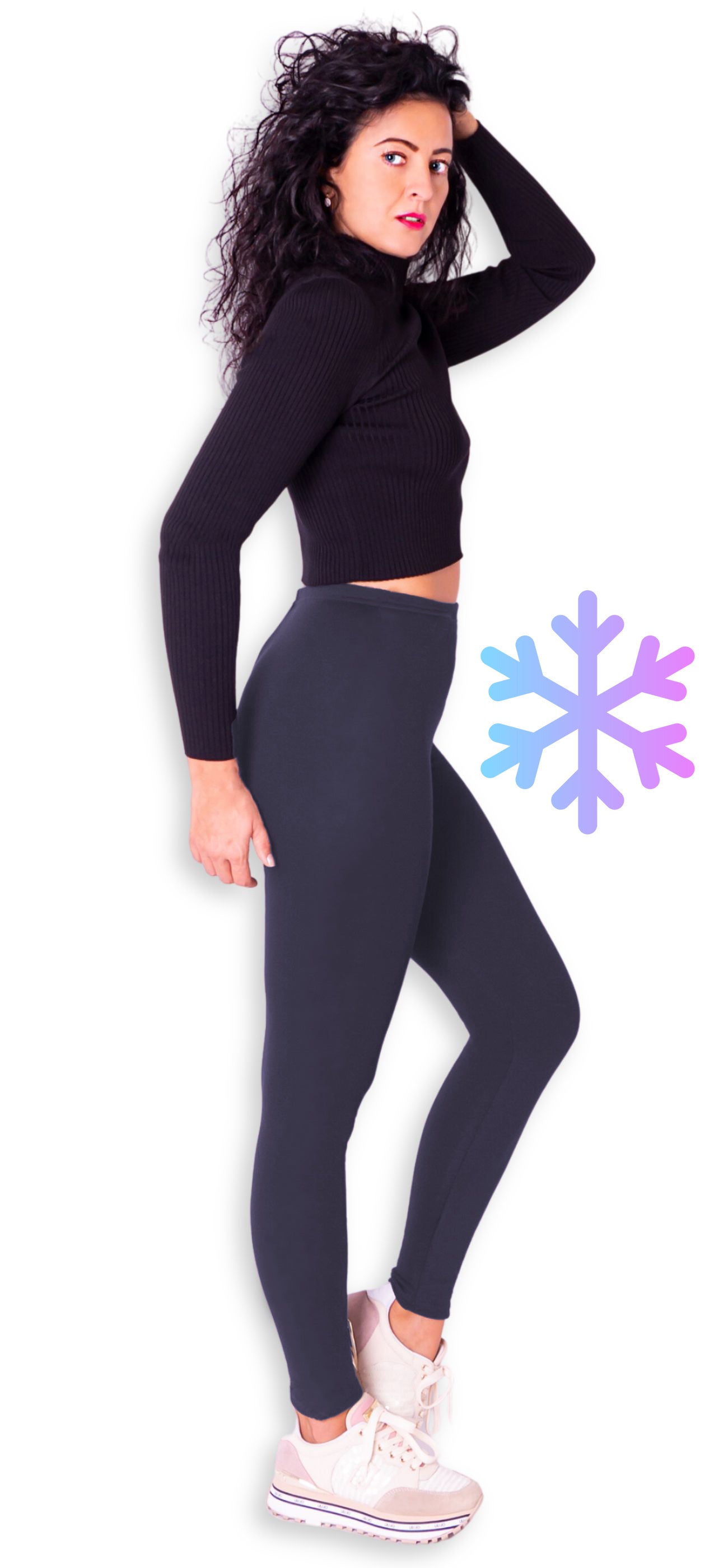 Insulated cotton leggings