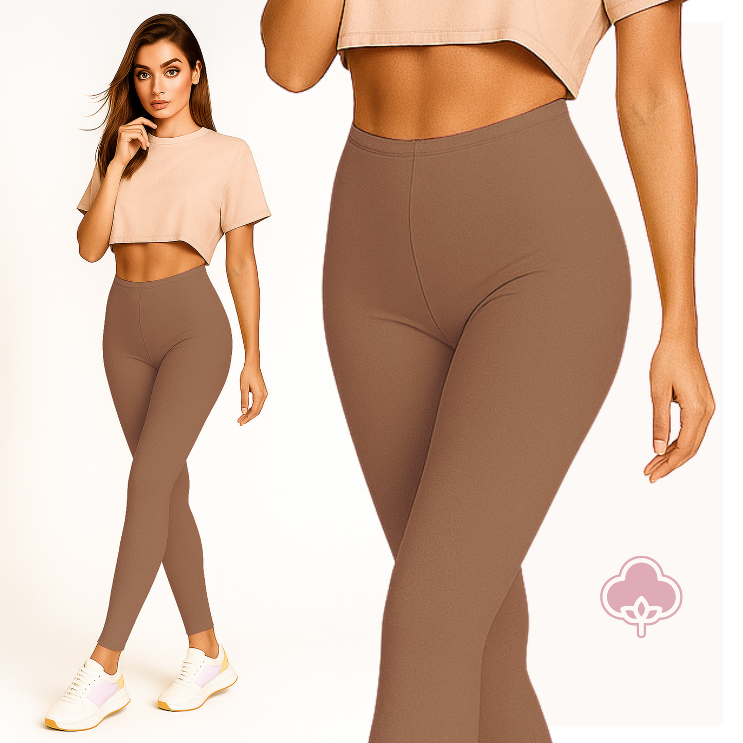 Legginsy długie
