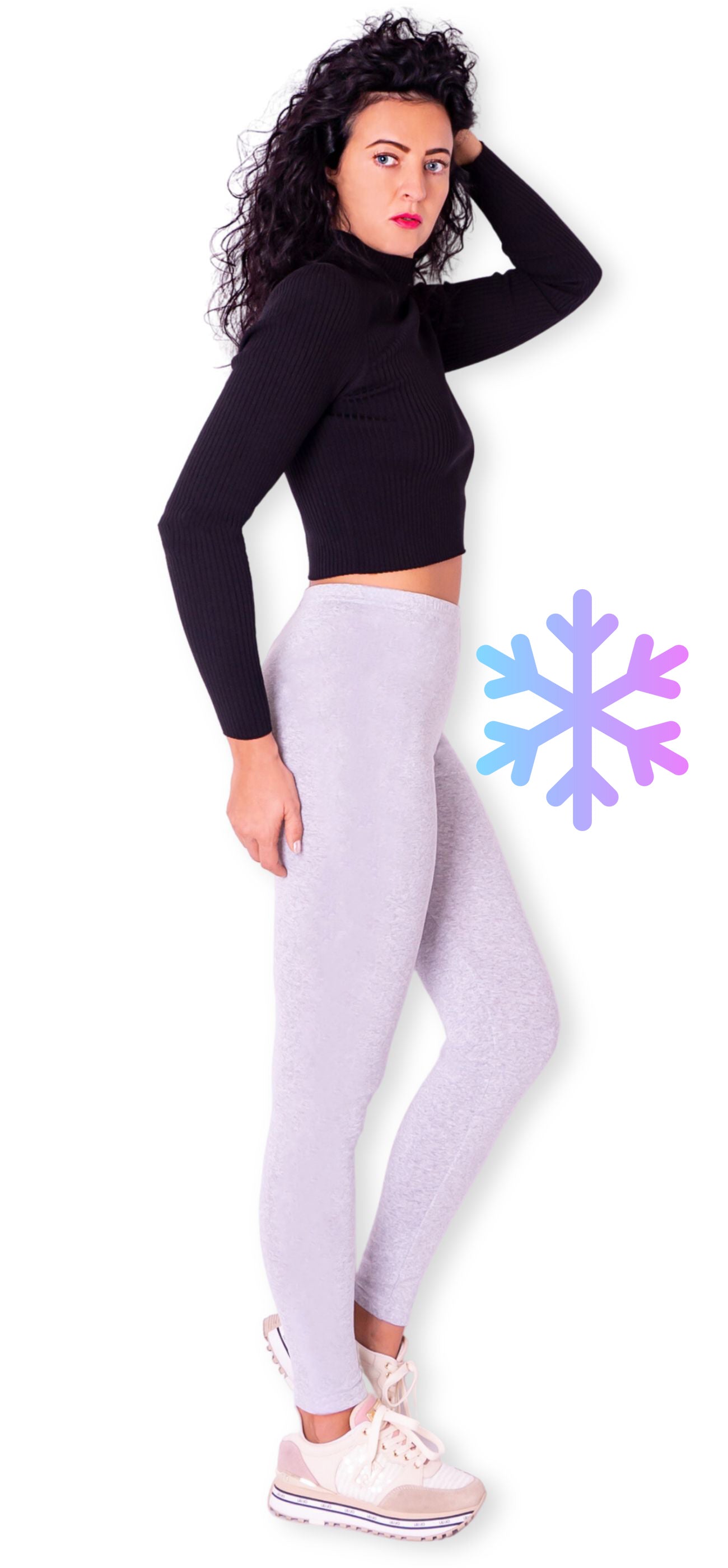 Insulated cotton leggings