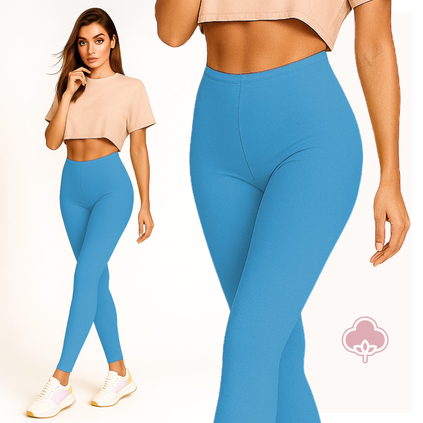 Legginsy długie