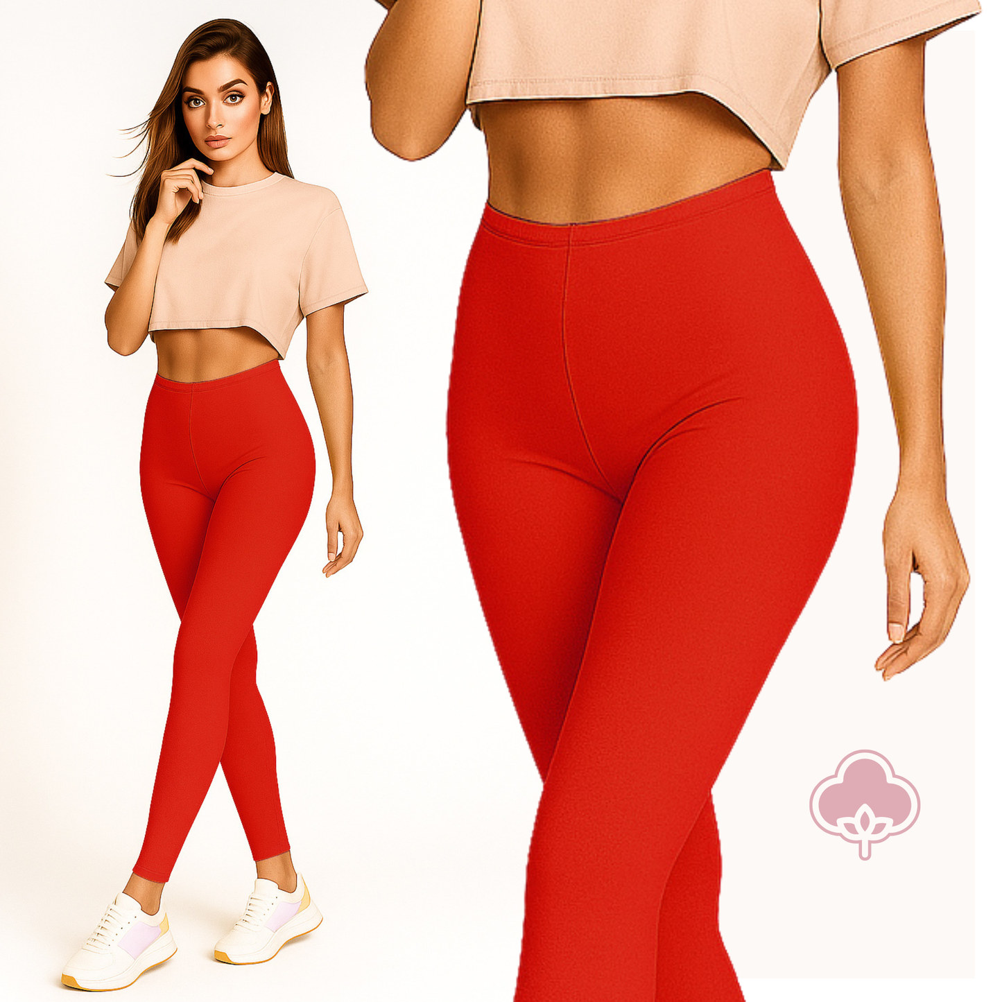 Legginsy długie