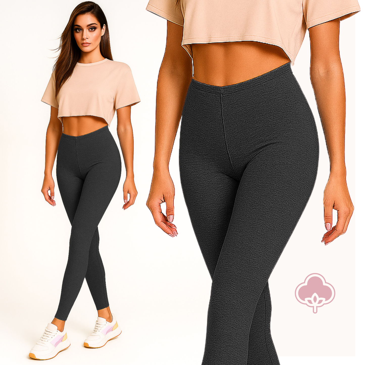 Legginsy długie