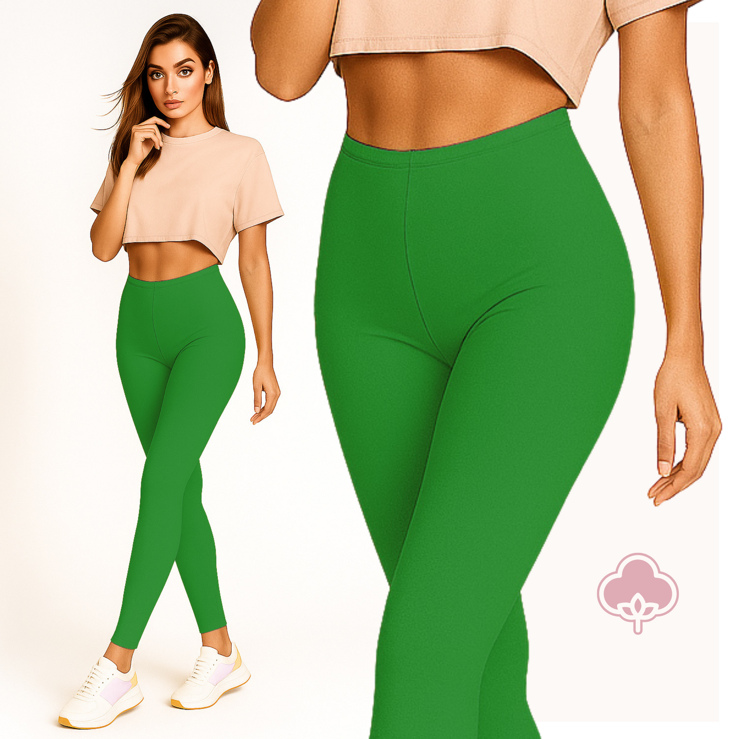 Legginsy długie