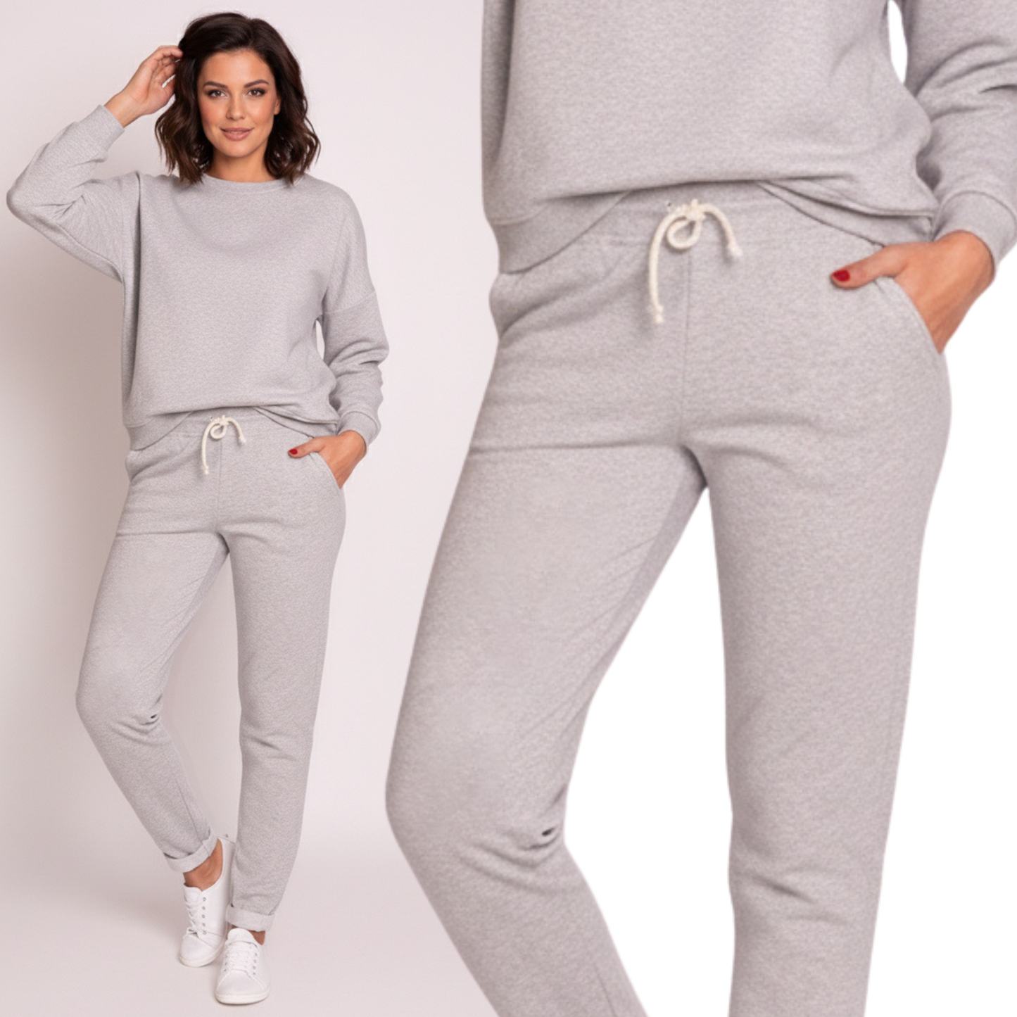 Spodnie dresowe bawełniane