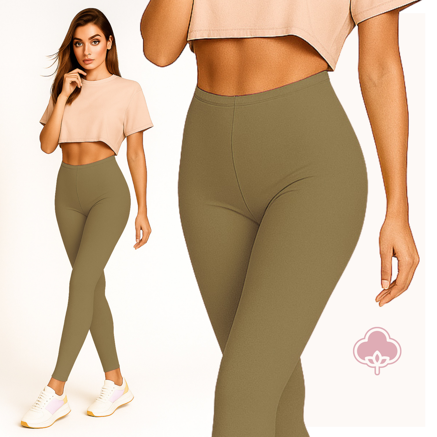 Legginsy długie