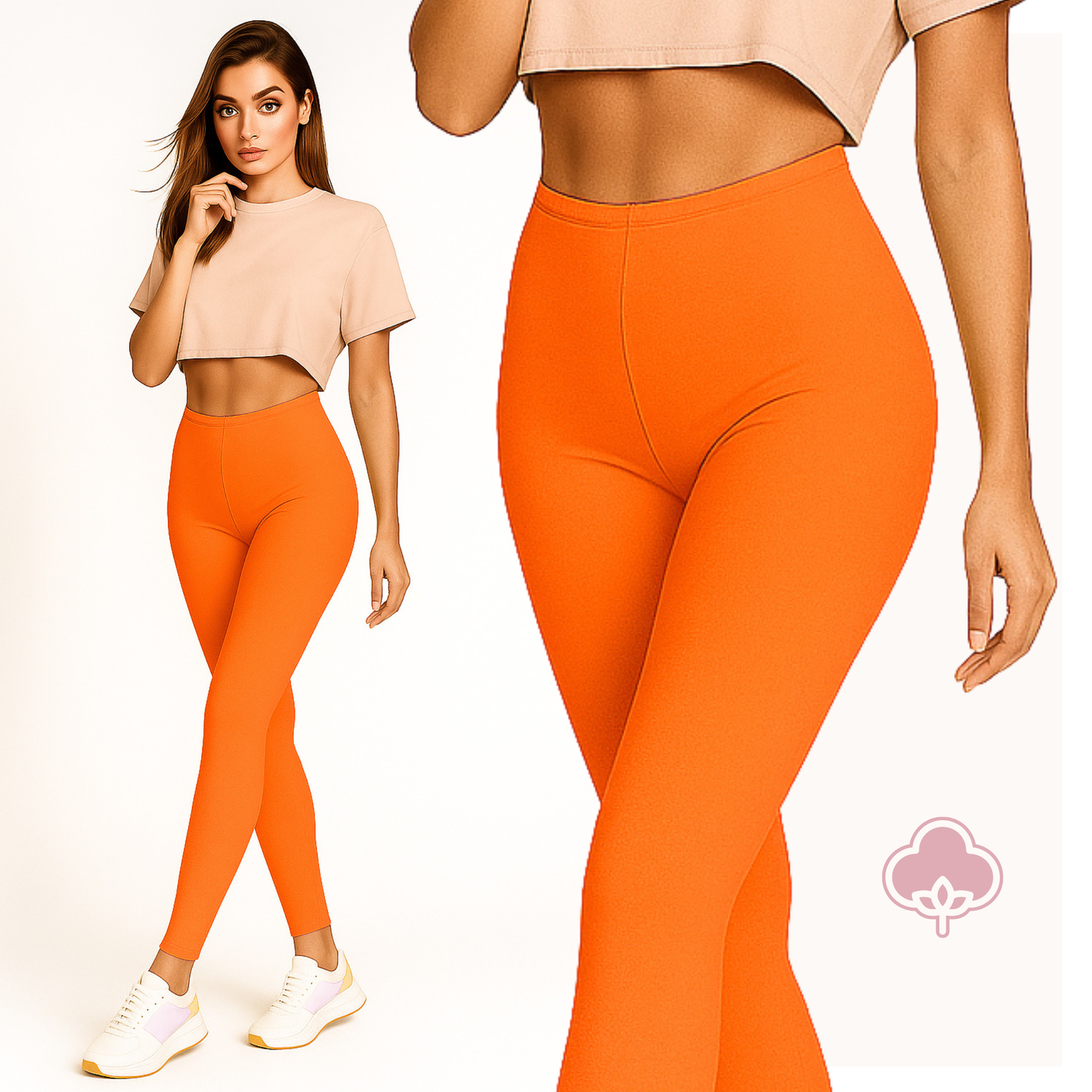 Legginsy długie