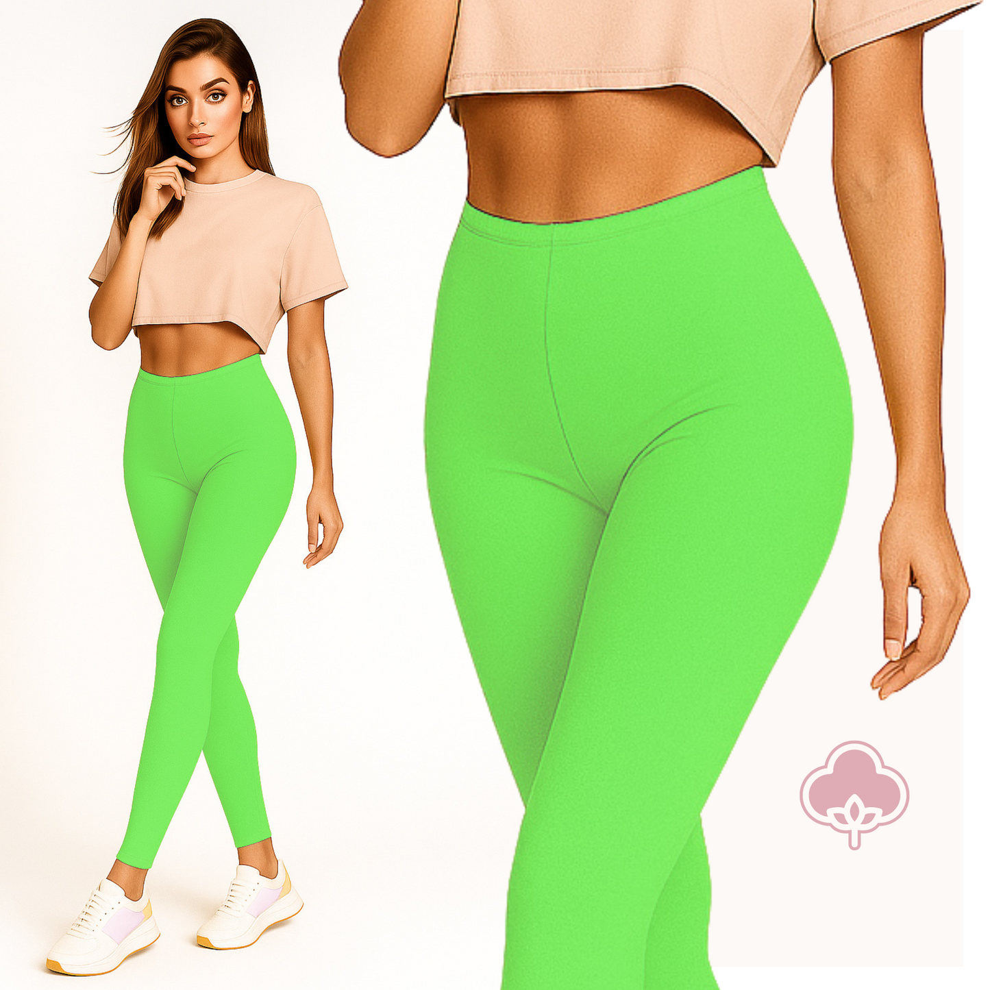 Legginsy długie
