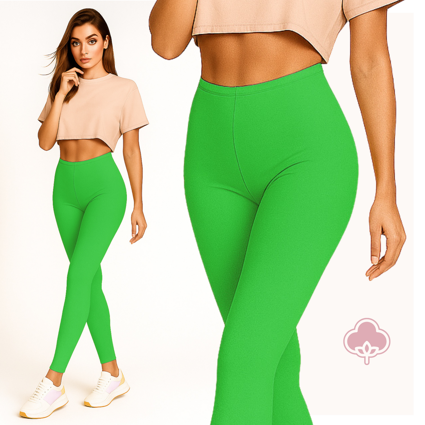 Legginsy długie