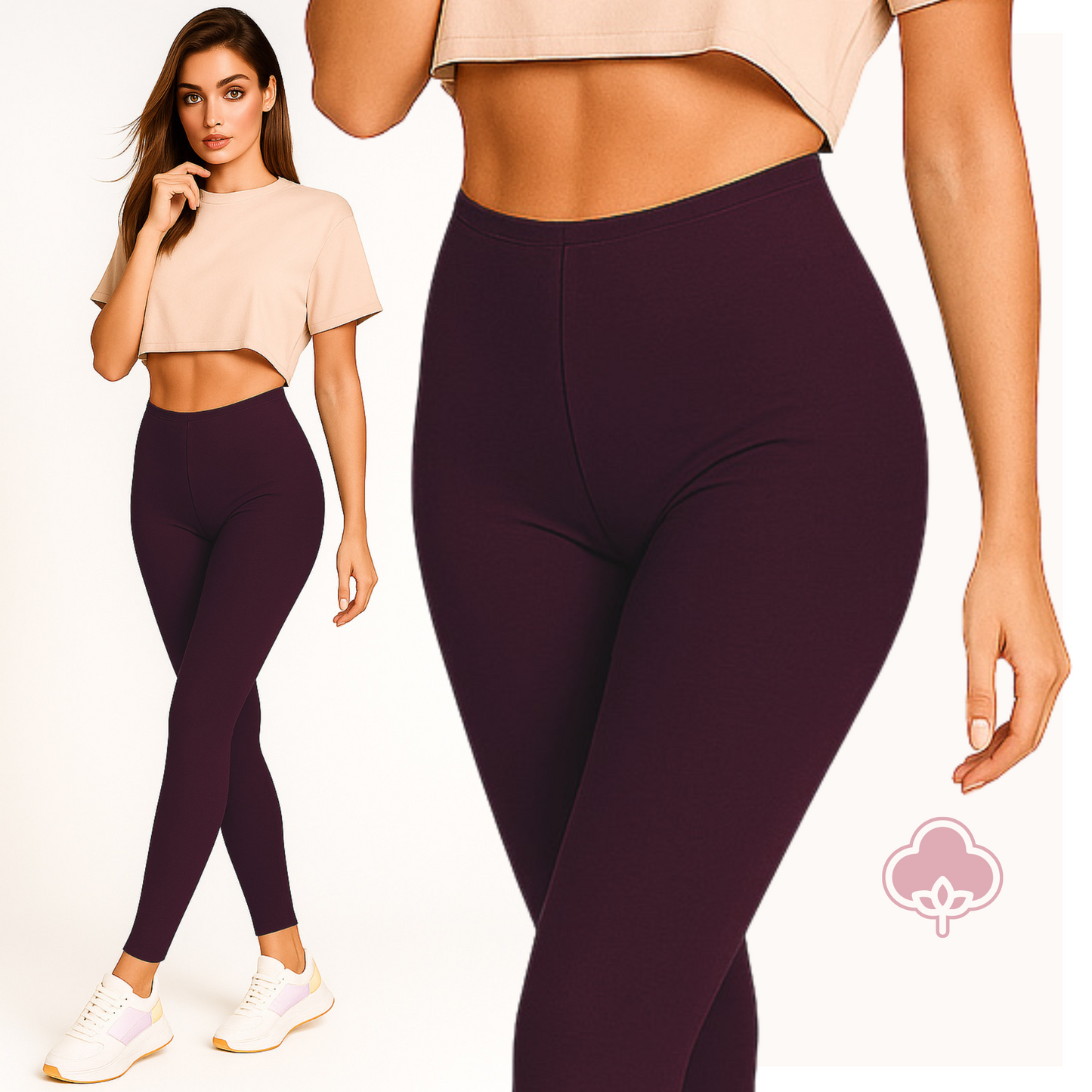 Legginsy długie