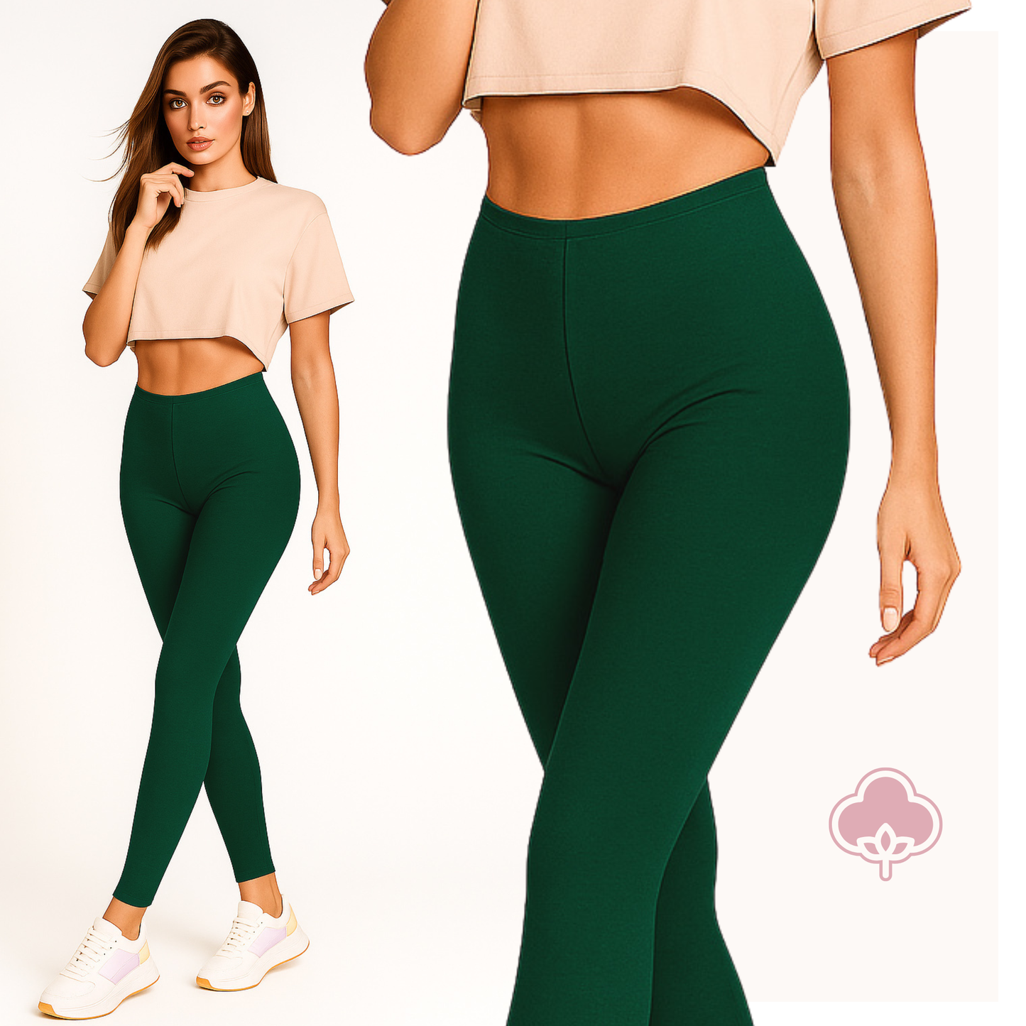 Legginsy długie