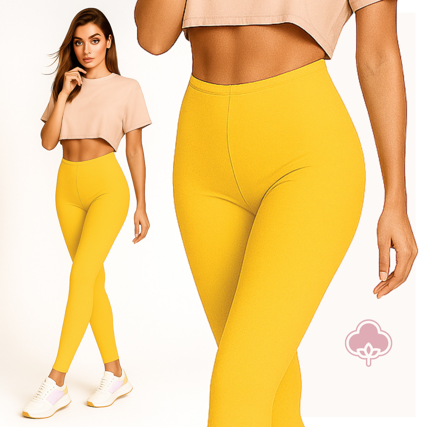 Legginsy długie