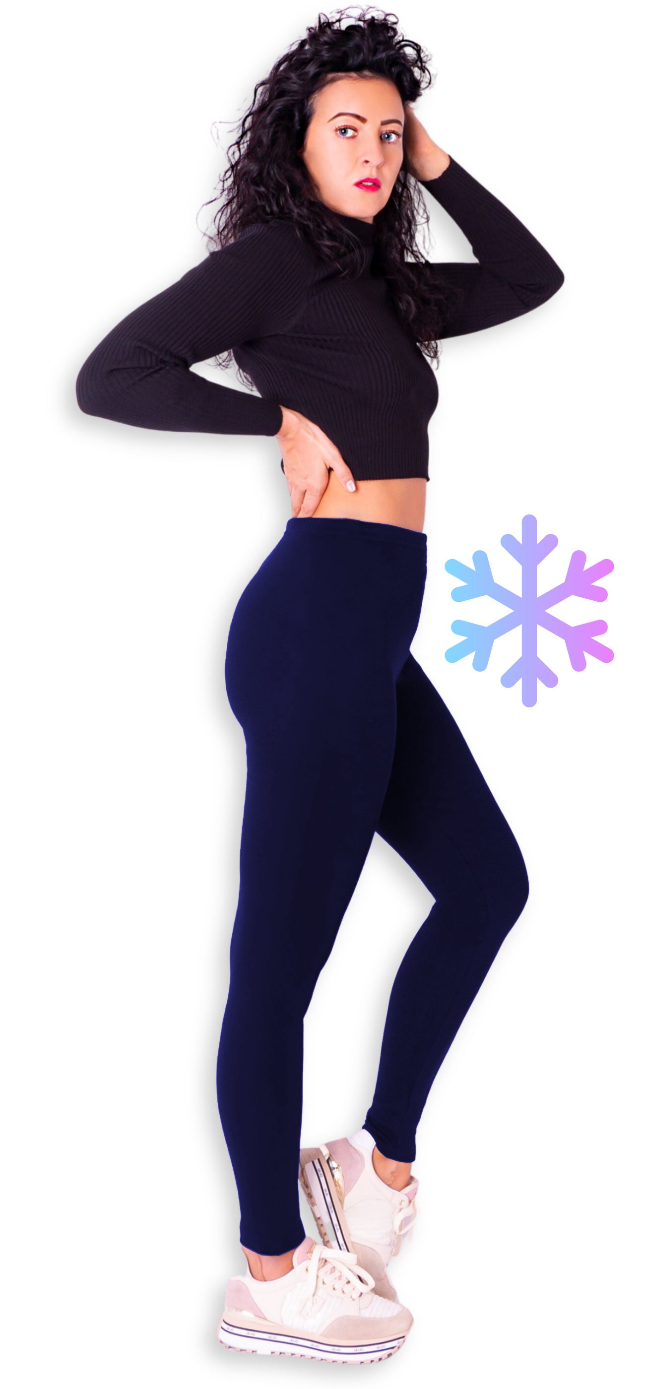 Insulated cotton leggings