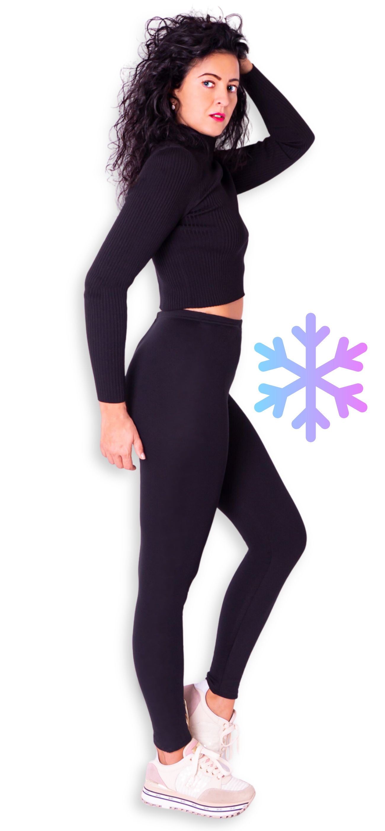 Insulated cotton leggings