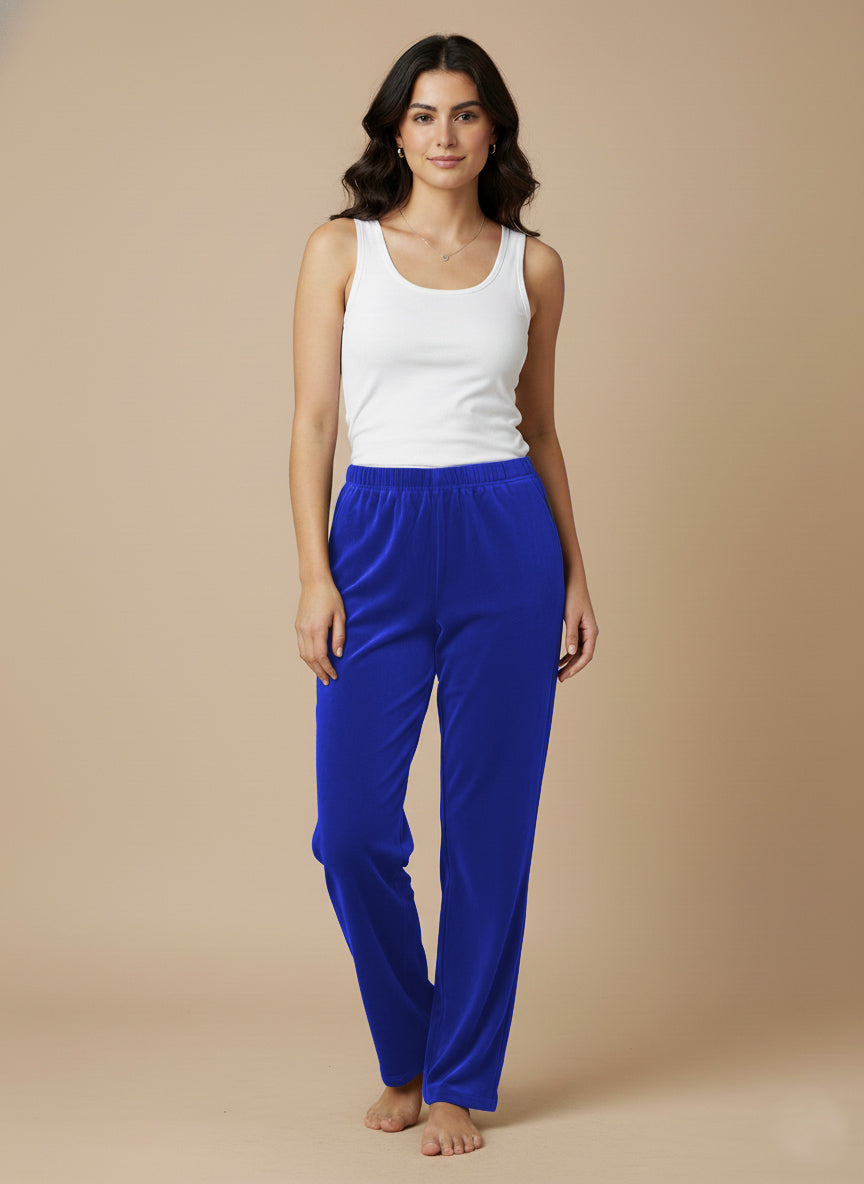 Spodnie welurowe bawełniane miękkość, styl i swoboda ruchu