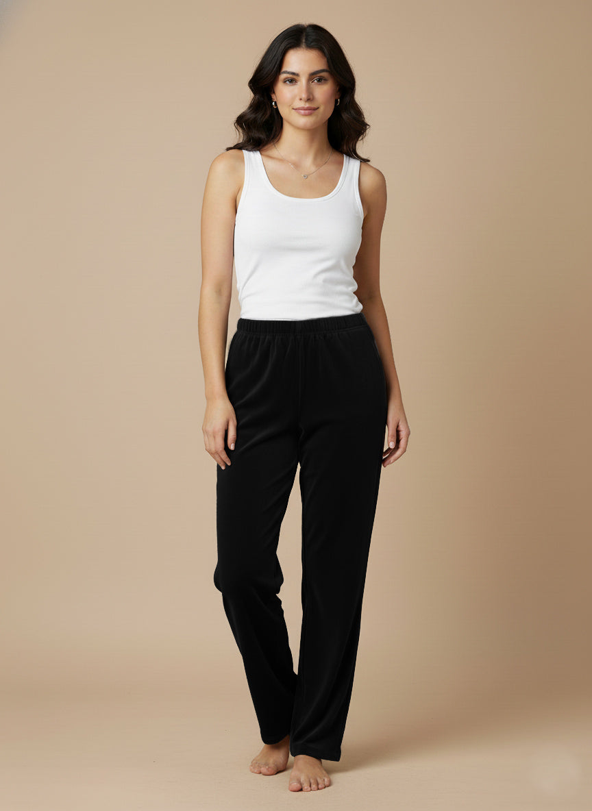 Spodnie welurowe bawełniane miękkość, styl i swoboda ruchu