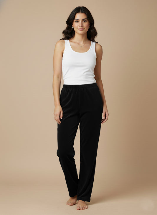 Spodnie welurowe bawełniane miękkość, styl i swoboda ruchu